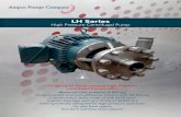 LH Series - ampcopumps.com · LH Pumps are available in 3 models ranging from 15 HP to 75 HP LH SERIES SUMMARY CURVE Composite Performance Curve: 3500 RPM Performance curve based