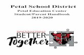 P etal School District€¦ · Each enrolled student will have an Individualized Instructional Plan (IIP) stating the ... a customized intervention program with support services to
