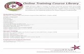 Online Training Course Library · challenging behaviors may be present. It includes fundamentals in establishing trusting relationships, the importance of avoiding power struggles,