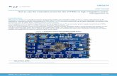 How to use the evaluation board for the STPMIC1x high ... · Table 1. Evaluation board order code Evaluation board order code STPMIC1 part number Marking STEVAL-PMIC1K1 STPMIC1APQR