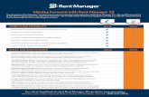 Moving Forward with Rent Manager 12 vs 12 Comparison.pdf · Customer relationship management (CRM) database RM12 ENHANCEMENTS Prospect- and lease-management tools More than 250 built-in