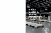 M·A·I·A Master in Interior Architecture€¦ · Workshop HEAD-Camondo Research Education 1 Joint Master of Architecture - Theory Seminar 1 - Theory Seminar 2 - Option Ects 6 9
