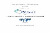 The Civic Institute of Professional Personnel...Collective Agreement, the English version shall prevail. An asterisk (* ) before a clause number denotes a change in language from the