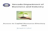 Nevada Department of Business and Industrybusiness.nv.gov/uploadedFiles/businessnvgov/content...Angel Investors ... free money, and usually require the recipient to match funds or