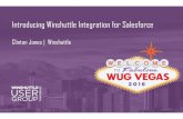 Clinton Jones | Winshuttle - Amazon Web Services€¦ · WINSHUTTLE USER GROUP CONFERENCE | LAS VEGAS 2016 7 Connecting to SAP and Salesforce in Foundation Composer Form/Workflow