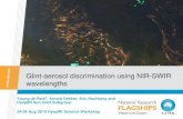 Glint-aerosol discrimination using NIR-SWIR wavelengths Glint-aerosol discrimination using NIR -SWIR
