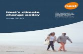 Our approach to change policy managing climate change ......June 2020 — Our approach to managing climate change across Nest’s investments nestpensions.org.uk ... Our view on climate