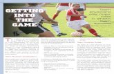 Getting into the Game · The Usual and the Unusual Common orthopaedic injuries such as wrist and ankle fractures, shoulder dislocations, and knee ligament injuries occur in sports
