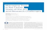 Managing Trust in the Cloud: State of the Art and Research ...web.science.mq.edu.au/~qsheng/papers/computer2016.pdfGUIs, APIs, and command-line tools. We used these characteristics