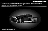 Caméscope Full HD design avec écran tactiledownload2.medion.com/downloads/anleitungen/bda_md... · Point d’une énumération / Information sur les processus en cours du-rant l’utilisation