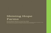 Shining Hope Farmsshininghopefarms.org/wp-content/uploads/2018-Annual-Report.pdfhoped her new horse Desmond was a unicorn. Wanting Janiah to feel welcome and ... generous $50,000 gift
