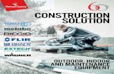 CONSTRUCTION solution · UTILITY LOCATING A full line of RIDGID locators and transmitters are available to meet your needs for fast and accurate identification of buried electric,