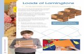 Loads of LamingtonsLoads of Lamingtons - NZ Maths€¦ · The lamingtons are to be packed in presentation boxes, each holding 12. Each lamington measures 8 centimetres by 4 centimetres