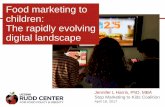 Food marketing to children: The rapidly evolving digital ... · 36 Pizza Hut 29.3 1,526 48 Kit Kat 26.0 50 Monster Energy 25.5 3,282 ... • “Share a Coke” campaign o 250 popular