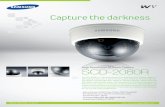 High Resolution IR Dome Camera SCD-2080R · 2013-04-28 · Samsung Techwin’s will to create environment-friendly products,and indicates that the product satisfies the EU RoHS Directive.