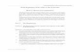 Draft Regulations of the Office of the Prosecutor Book 1 ... · 6/3/2003  · Draft Regulations of the Office of the Prosecutor Book 1: Mission and organisation ... The Regulations