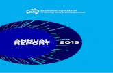 This report achievements of AITD over the · achievements of AITD over the financial year 1 July 2018 to 30 June 2019. ANNUAL REPORT 2019 OUR MISSION OUR HISTORY ABOUT US The Australian