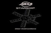 ADJ Starship User Manualcdb.s3. ADJ Products, LLC - - Starship User Manual Page 9 Starship DMX Set Up