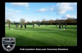 England - generation adidas internationalgenerationadidasinternational.com/wp...FAB-Academy.pdfFAB Academy represents the culmination of his twenty years working with young players