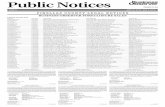 Public Notices - Business Observer€¦ · 29/06/2018  · 18-1284-CO 7/13/2018 Mission Hills vs. Thomas Altavilla et al 1621 Mission Hills Blvd., Unit 2-B, Clearwater, FL 33759 Cianfrone,