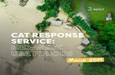 CAT RESPONSE SERVICE - Geospatial Insight · intelligence, event impact mapping and damage analytics. Following the destruction brought by the recent extensive flooding in Nebraska