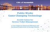 Public Works Game Changing Technology · 2016-06-10 · Take Aways Leadership Buy-In Must get Buy-In from the top folks. Without that there is no funding and no support Worker Buy-In