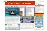 The Chorus Vol - lkouniv.ac.in · The Chorus Page 3 Online quizzes, elocution competition and a journal release: what June was like @UoL Students at Department of Sociology crack