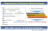 Department of Systems Biotechnologyfbb.hcmus.edu.vn/vnt_upload/news/01_2018/Systems... · Fungal Functional Genomics Laboratory Ph.D. University of Manchester, U.K. Post-Doc, University