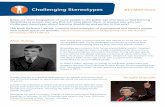 Challenging Stereotypes #ImWithSam - PSHE …...Challenging Stereotypes #ImWithSam Alan Turing was a mathematician that played a crucial role in the Second World War. Turing developed