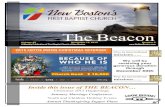 The Beacon - New Boston's First Baptist Church · The Beacon Volume 42 November 19, 2015 Number 2 A Monthly Publication of First Baptist Church of New Boston