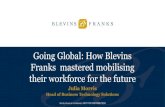Going Global: How Blevins€¦ · Blevins Franks Financial Management Limited (BFFM) is authorised and regulated by the Financial Conduct Authority in the UK, reference number 179731.