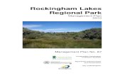 Rockingham Lakes Regional Park - Department of Parks and ... … · The Rockingham Lakes Regional Park Community Advisory Committee was established early in the planning process to