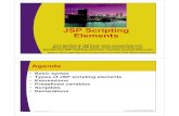 JSP Scripting Elements - Core Servlets · 2007-03-27 · 3 Scripting Elements Uses of JSP Constructs • Scripting elements calling servlet code directly • Scripting elements calling