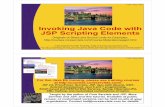 Invoking Java Code with JSP Scripting Elements · 2020-01-15 · Uses of JSP Constructs • Scripting elements calling servlet code directly • Scripting elements calling servlet