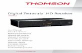 Digital Terrestrial HD Receiver · droit d'auteur 2003-2009 par dolby laboratories. tous droits réservés. ce produit est vendu avec une licence limitee et est autorisÉ À Être