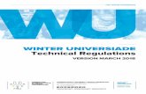 WINTER UNIVERSIADE FRPV]WPMZ DRUdZMcW^]b · ITO’s are to be accommodated in single rooms. 10.6 International Technical Officials (ITOs) confirmed for a FISU event who wish to withdraw