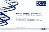 Total RNA isolation from FFPE Samples Manual... · 2020-06-13 · Total RNA from FFPE samples Protocol-at-a-glance (Rev. 04) – page 2 NucleoSpin® totalRNA FFPE NucleoSpin® totalRNA