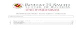 The Smith Specialty Masters Resume: Guidelines and ... · The Smith School resume guidelines ensure that your Smith MS resume meets the appropriate presentation standards expected