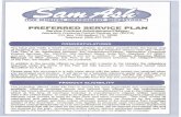 PREFERRED SERVICE PLAN - Sam Ash Music · assumed under the terms of this Plan are fully insured by an insurance carrier rated "Excellenf' by A.M. Best. Please keep this document