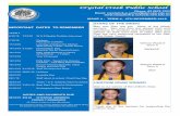 Crystal Creek Public School€¦ · Crystal Creek Public School Phone: 02 6679 1223 Email: crystalcrk-p.school@det.nsw.edu.au . of the Week Award. UNIFORM DRAW WINNER Seth is our