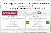 The Virginia Tech– USDA Forest Service Housing ......U.S. SF Housing Starts: 6-month Offset In this graph, January 2007 lumber shipments are contrasted with August 2007 SF starts,