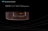 C142-E030E EDX Series EDX-720/ Energy Dispersive X-ray Fluorescence Spectrometer EDX Series EDX-720/800HS