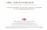 Annual Quality Assurance Report (AQAR) in ... - Manipal · kmcmng@manipal.edu Jan 2018 –Dec 2018. Kasturba Medical College Mangalore ... research grants and paper publications in