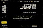 Switching Circuits for Engineers - The Eyethe-eye.eu/public/Books/Electronic Archive/Markus... · Tel.50181 LEICESTERCOLLEGESOFARTANDTECHNOLOGY TECHNOLOGYLIBRARY S-lQO t2.-S0 Soev\Ce.