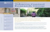 TCRG News Tobacco Control Research Group · 2019-01-28 · and the National Tobacco Control Program (NTCP) invited supporting parliamentarians to a reception and social advocacy gathering.