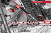 HIT-RE 100 Adhesive anchor system Setting tHe Standard fOr … · 2016-03-03 · Hit-re 100 adhesive anchoring system HIT-RE 100 adhesive anchoring system Hilti, Inc. (USA) 1-800-879-8000