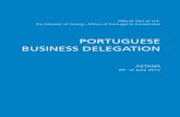 PORTUGUESE BUSINESS DELEGATION...10 11 Pedro Reis Chairman & CEO O’Porto Bessa Leite Complex Rua António Bessa Leite, nº 1430 – 2º 4150-074 Porto - PORTUGAL Phone: +351 226