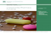 By Antonia Jones Funding Carl Baker · Number 07811, 28 November 2016 . Community Pharmacy Funding . By Antonia Jones Carl Baker . Contents: 1. Community pharmacy funding background
