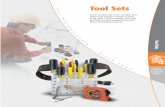Tool Sets - Farnell · 320 Tool Sets Tool Sets 41-Piece Journeyman™ Tool Set 80141 Cat. No.