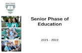 Senior Phase of Education - brayparkshs.eq.edu.au€¦ · traineeships. ATAR- Australian Tertiary Admission Rank •The ATAR is the standard measure of overall school achievement